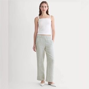 Striped Linen Pants